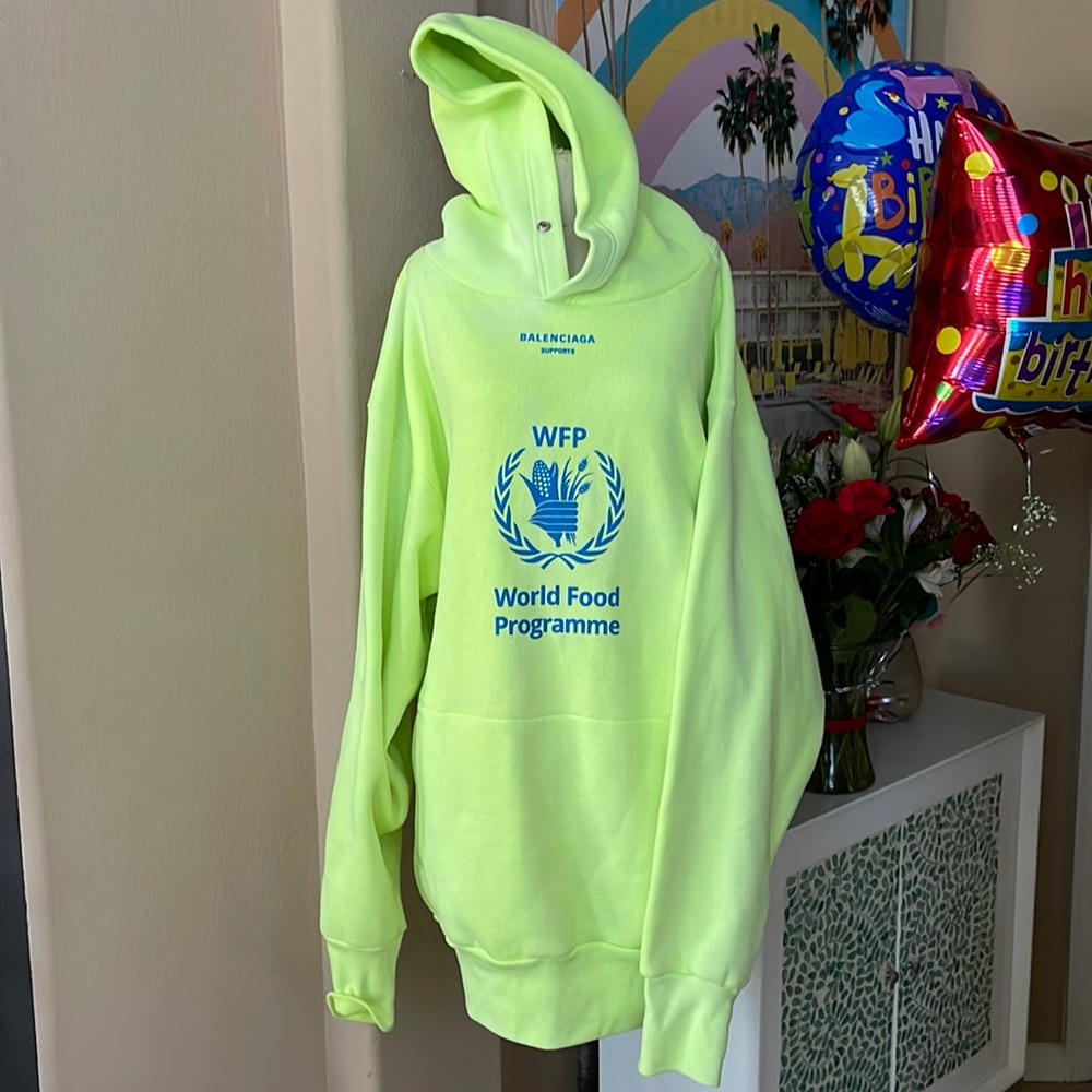 Balenciaga Supports World Food Programme Hoodie